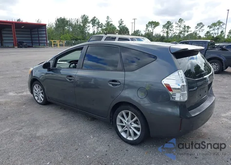 2012 Toyota Prius V Five из США, поврежденный, VIN JTDZN3EU6C3184613